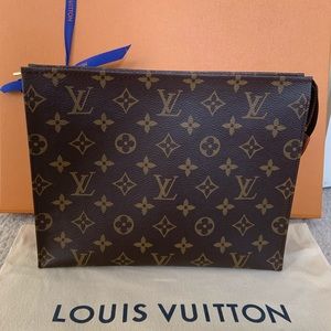 Authentic LV toiletry Pouch 26